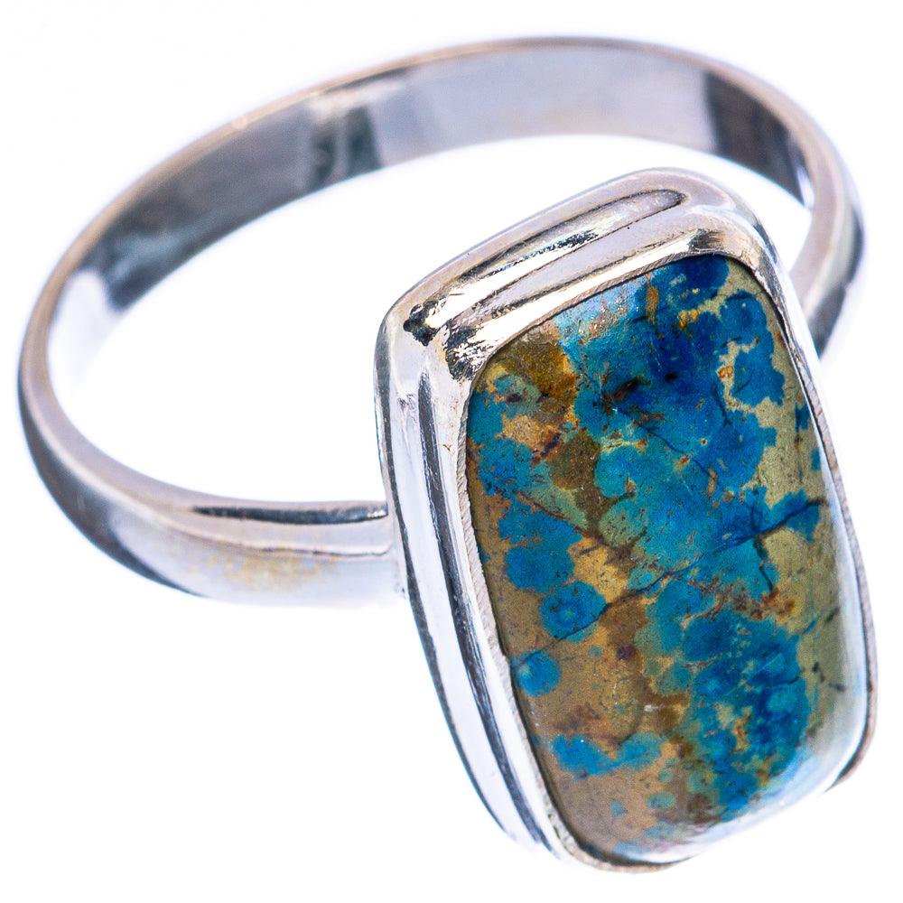 Azurite Ring Size 11.25 (925 Sterling Silver) R3372