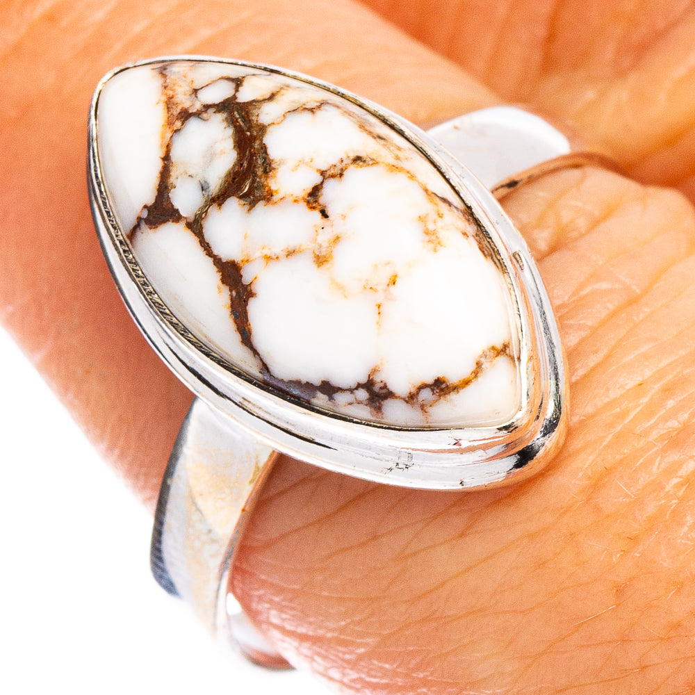 Wild Horse Jasper Ring Size 9 (.925 Sterling Silver)