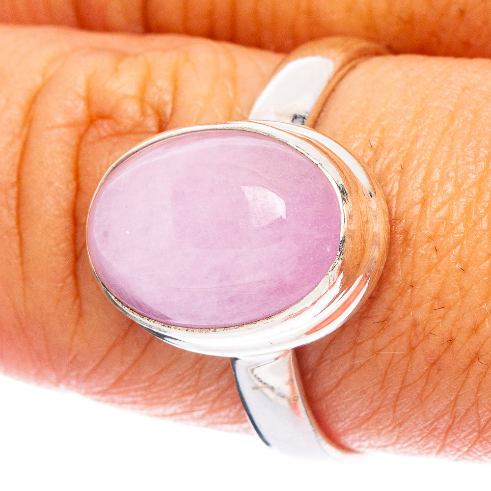 Rare Kunzite Ring Size 9 (925 Sterling Silver) R6792