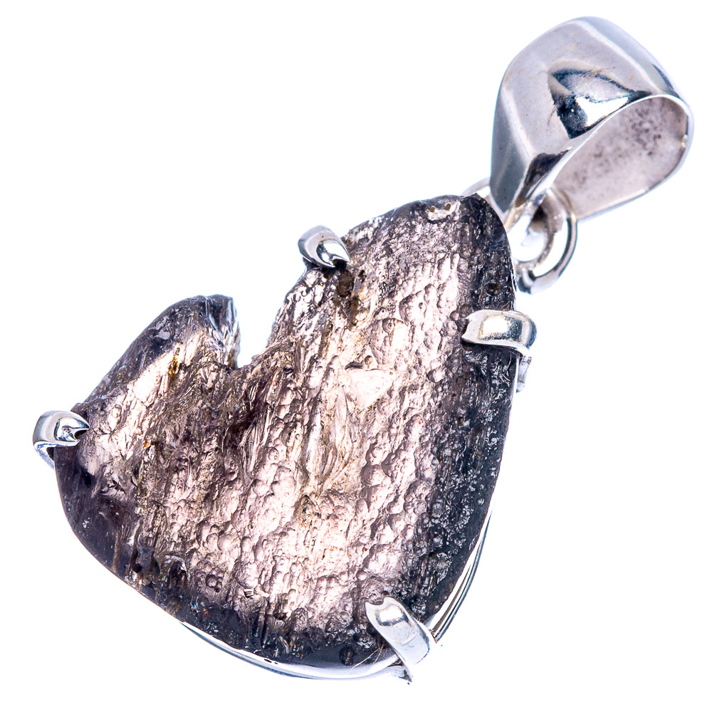 Rare Agni Manitite Pendant 1 1/8" (925 Sterling Silver) P41599