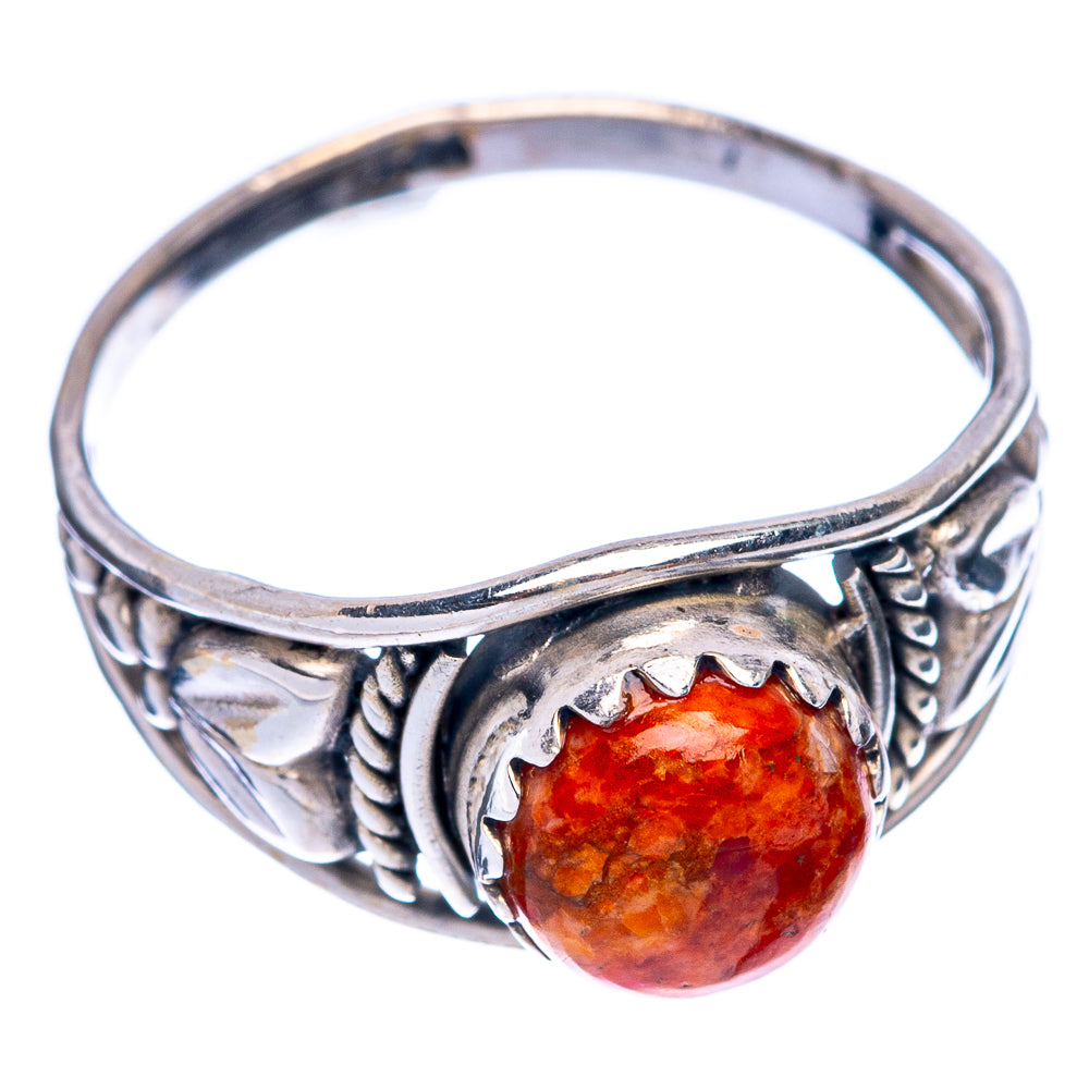 Sponge Coral Dainty Ring Size 6.5 (925 Sterling Silver) R145618