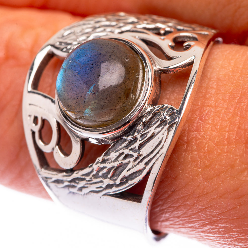 Labradorite 925 Sterling Silver Ring Size 10 (925 Sterling Silver) RING140276