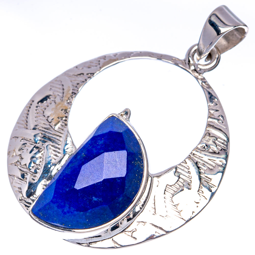 Asc Premium Lapis Lazuli Pendant 1 5/8" (925 Sterling Silver) P42253