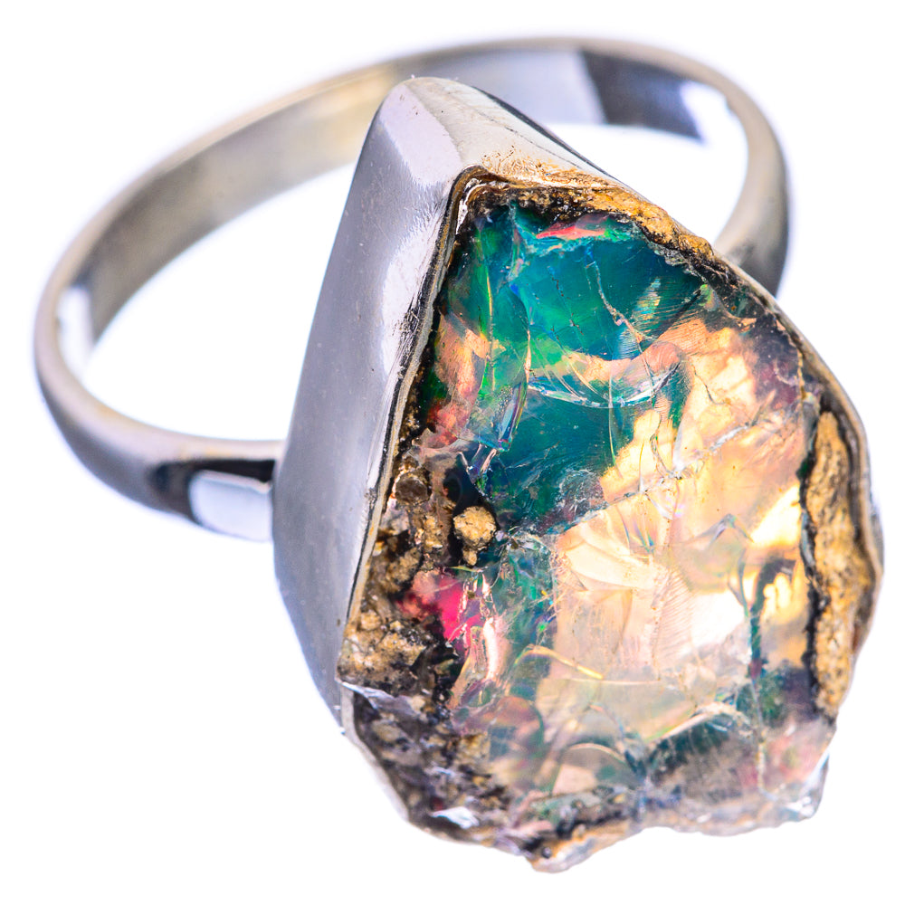 Rough Ethiopian Opal Ring Size 10 (925 Sterling Silver) RING143445