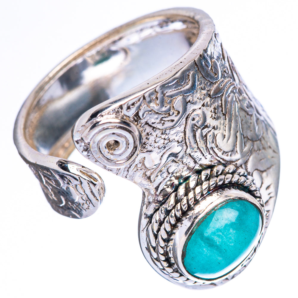 Amazonite Ring Size 6.75 (925 Sterling Silver) R3789