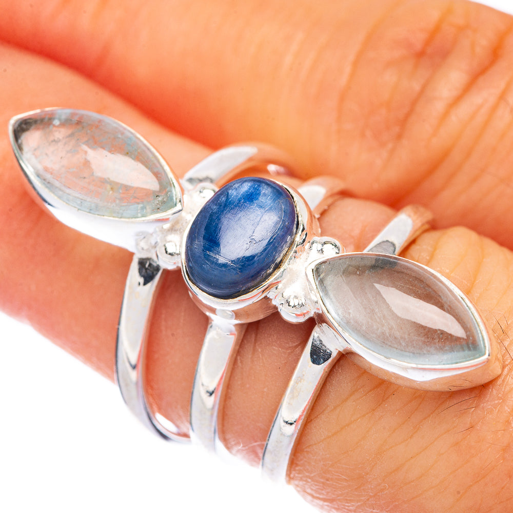Kyanite, Aquamarine Ring Size 6.25 (925 Sterling Silver) R144705