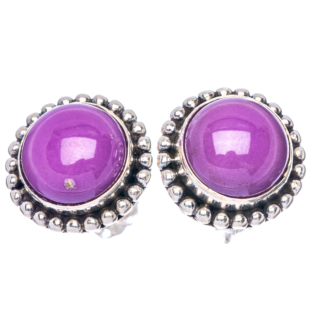 Phosphosiderite Earrings 1/2" (925 Sterling Silver) E1571