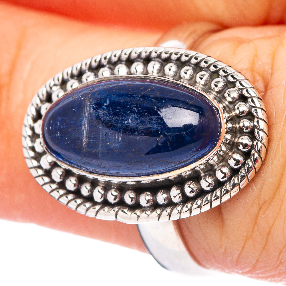 Kyanite Ring Size 6.5 (.925 Sterling Silver)