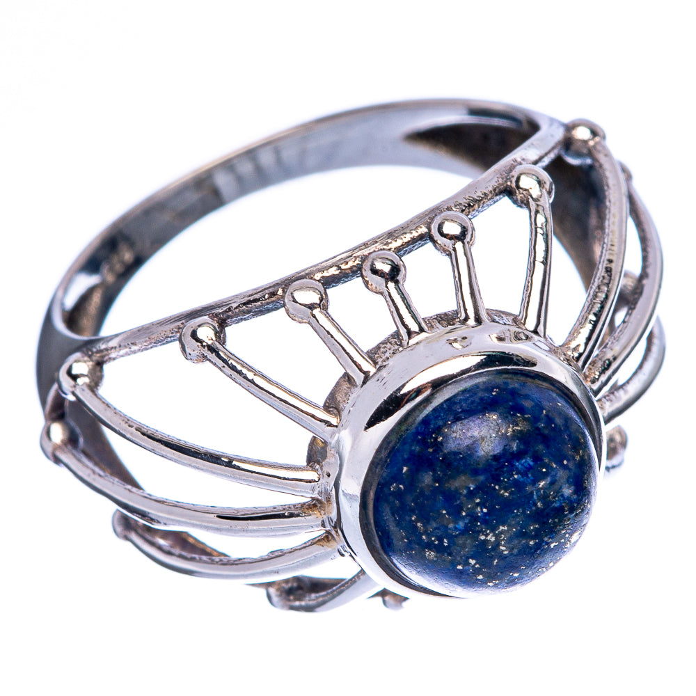 Lapis Lazuli Ring Size 7 (925 Sterling Silver) R146208