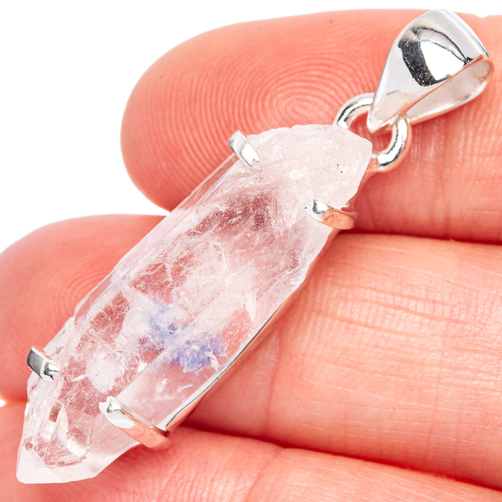 Rare Dumortierite Pendant 1 5/8" (925 Sterling Silver) P41546