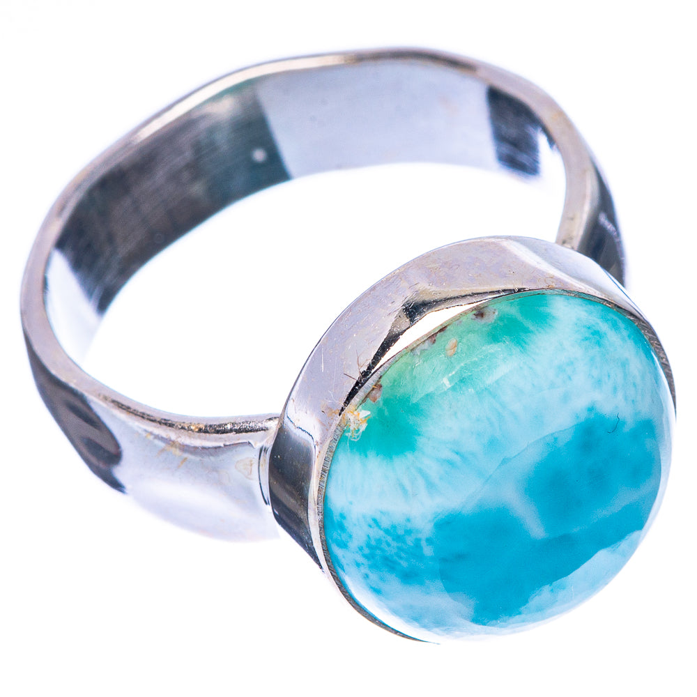 Larimar Ring Size 6 (925 Sterling Silver) R1729