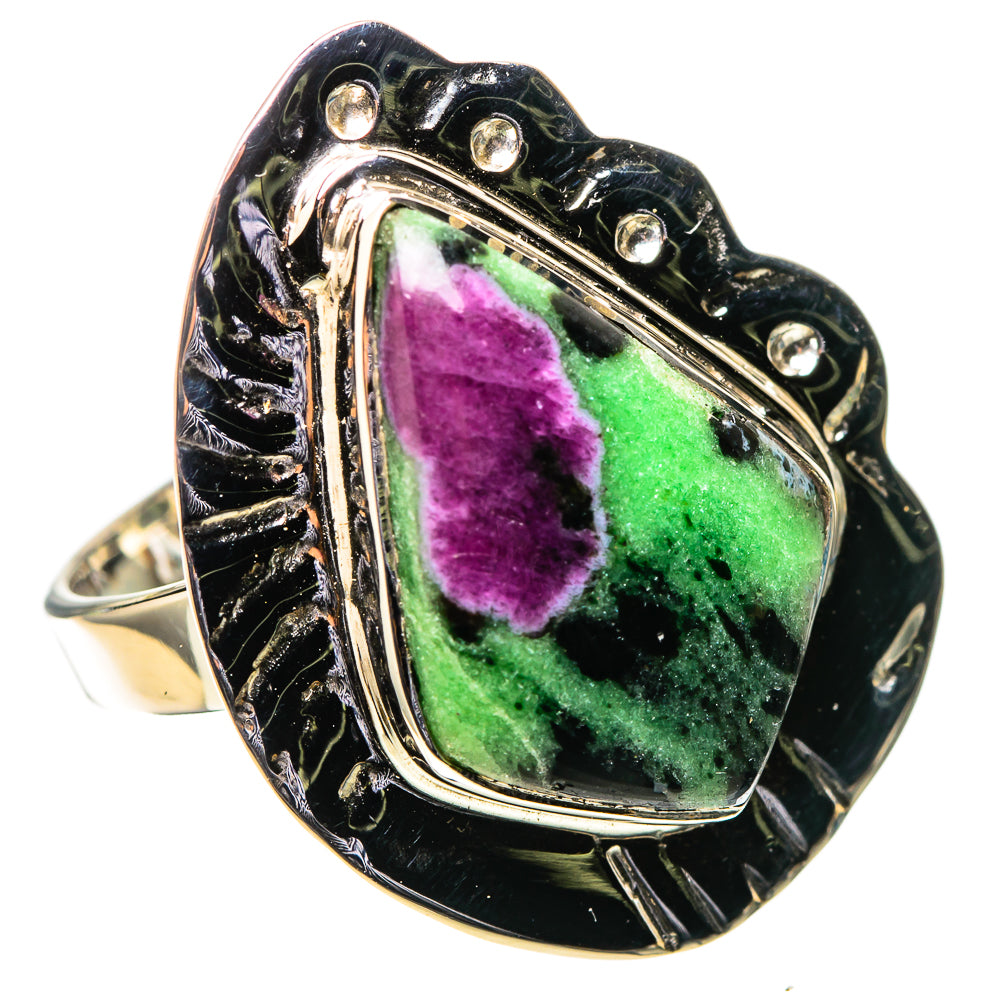 Premium Ruby Zoisite Ring Size 7 (925 Sterling Silver) RING138091