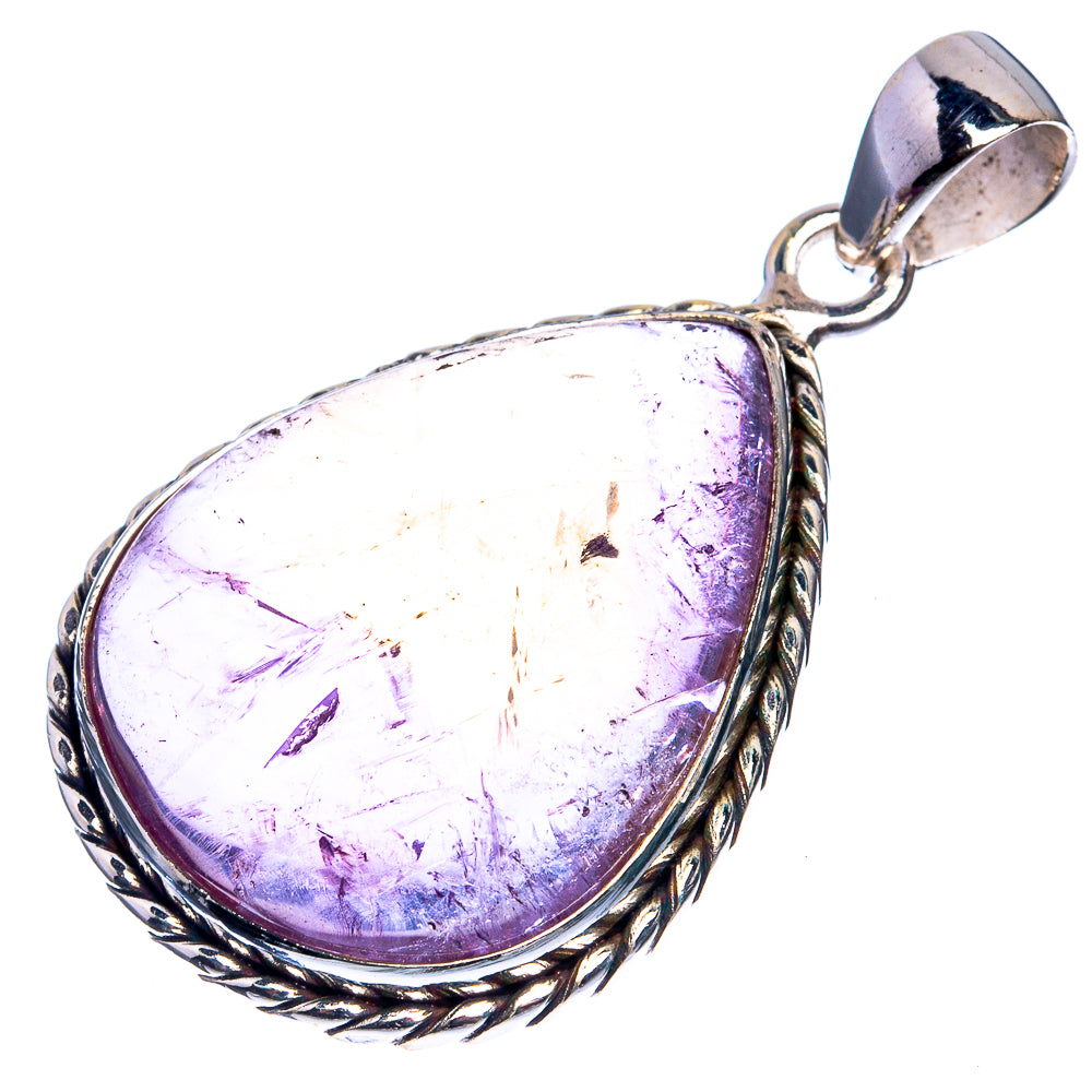 Ametrine 925 Sterling Silver Pendant 1 5/8"