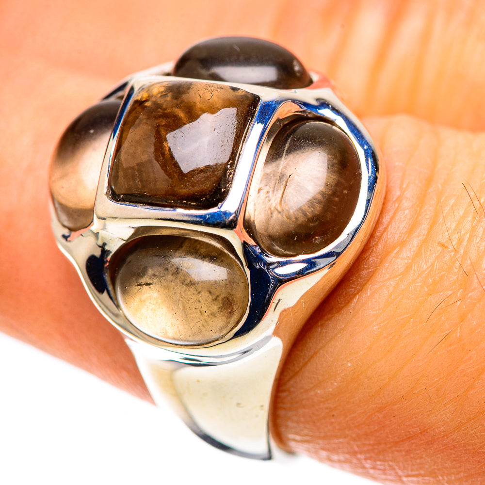Smoky Quartz Ring Size 7 (925 Sterling Silver) RING138408
