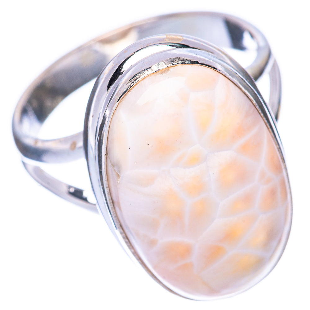 Natrolite Ring Size 8.25 (925 Sterling Silver) R1634