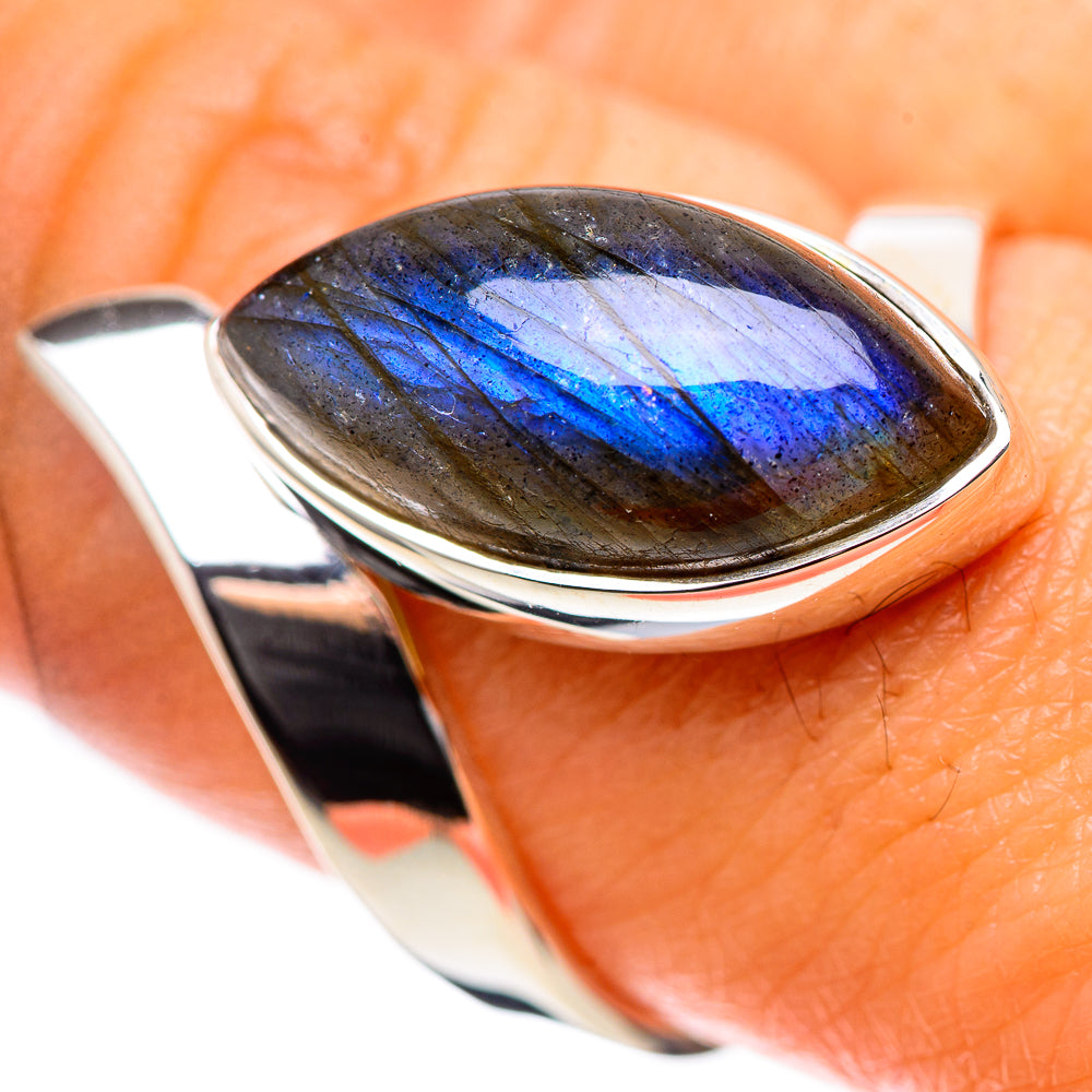 Premium Labradorite Ring Size 8.25 (925 Sterling Silver) RING138238