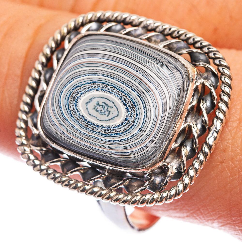 Fordite Ring Size 10.5 (925 Sterling Silver) RING143241