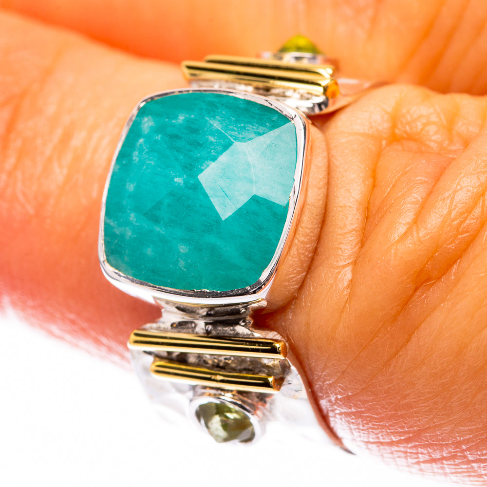 Premium Amazonite Ring Size 6.75 (925 Sterling Silver) R141758