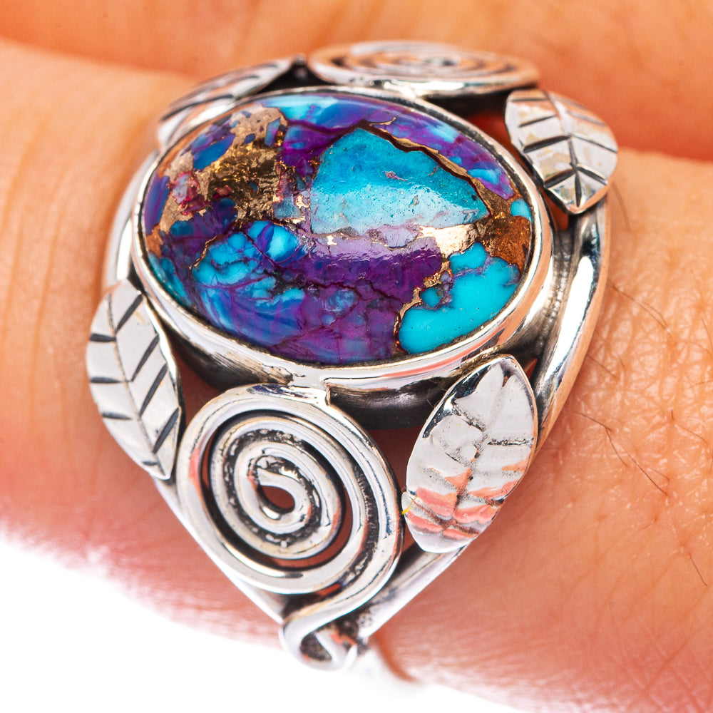 Spiny Oyster Turquoise Ring Size 9.5 (925 Sterling Silver) R144848