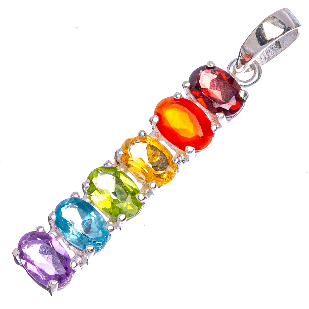 Chakra Pendant 1 3/8" (925 Sterling Silver) P40575