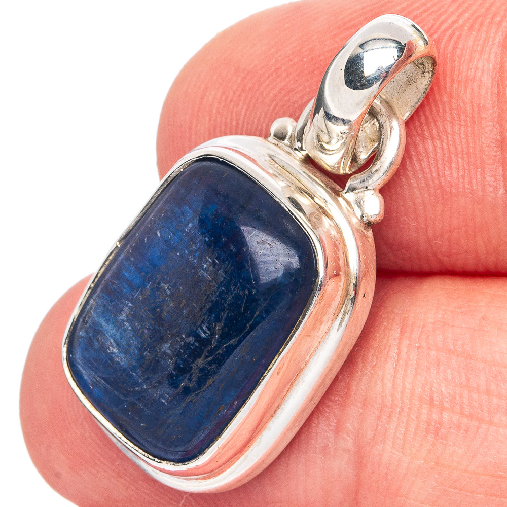 Kyanite Pendant 1 1/8" (.925 Sterling Silver)
