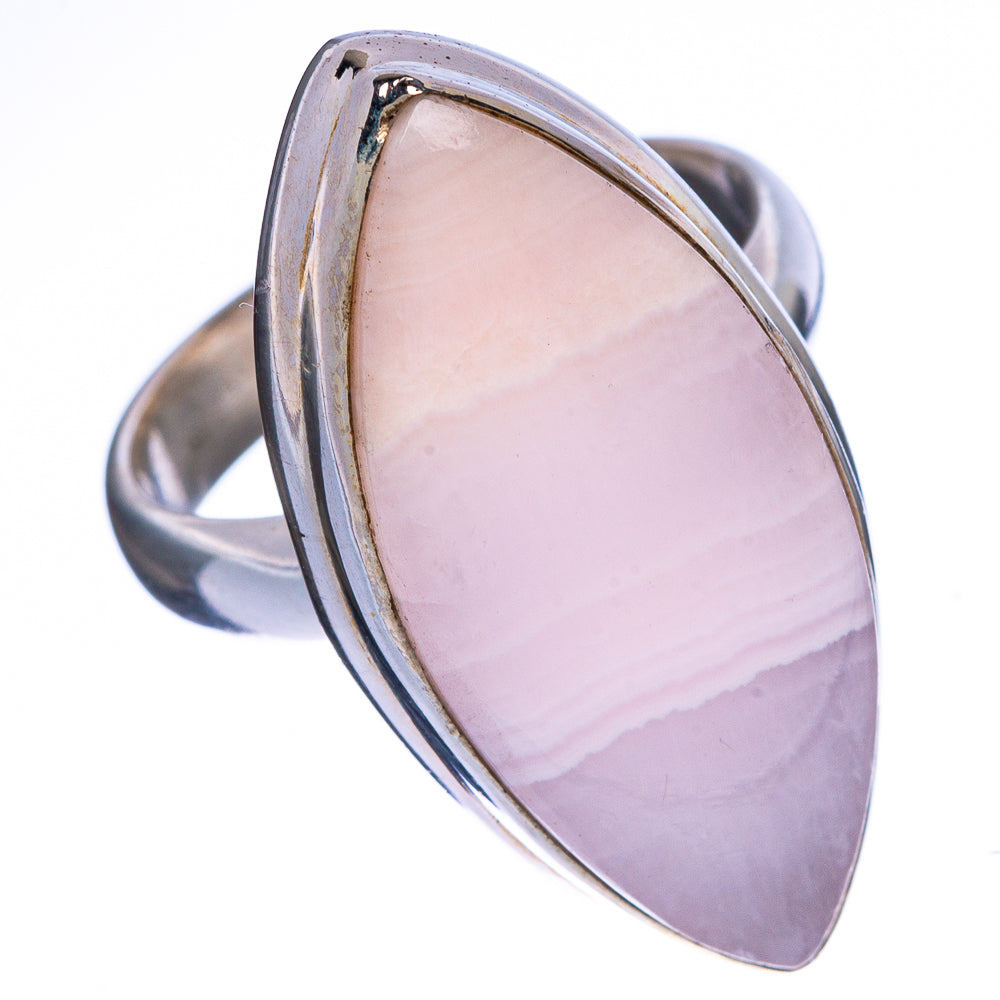 Pink Aragonite Ring Size 5 (925 Sterling Silver) R1349