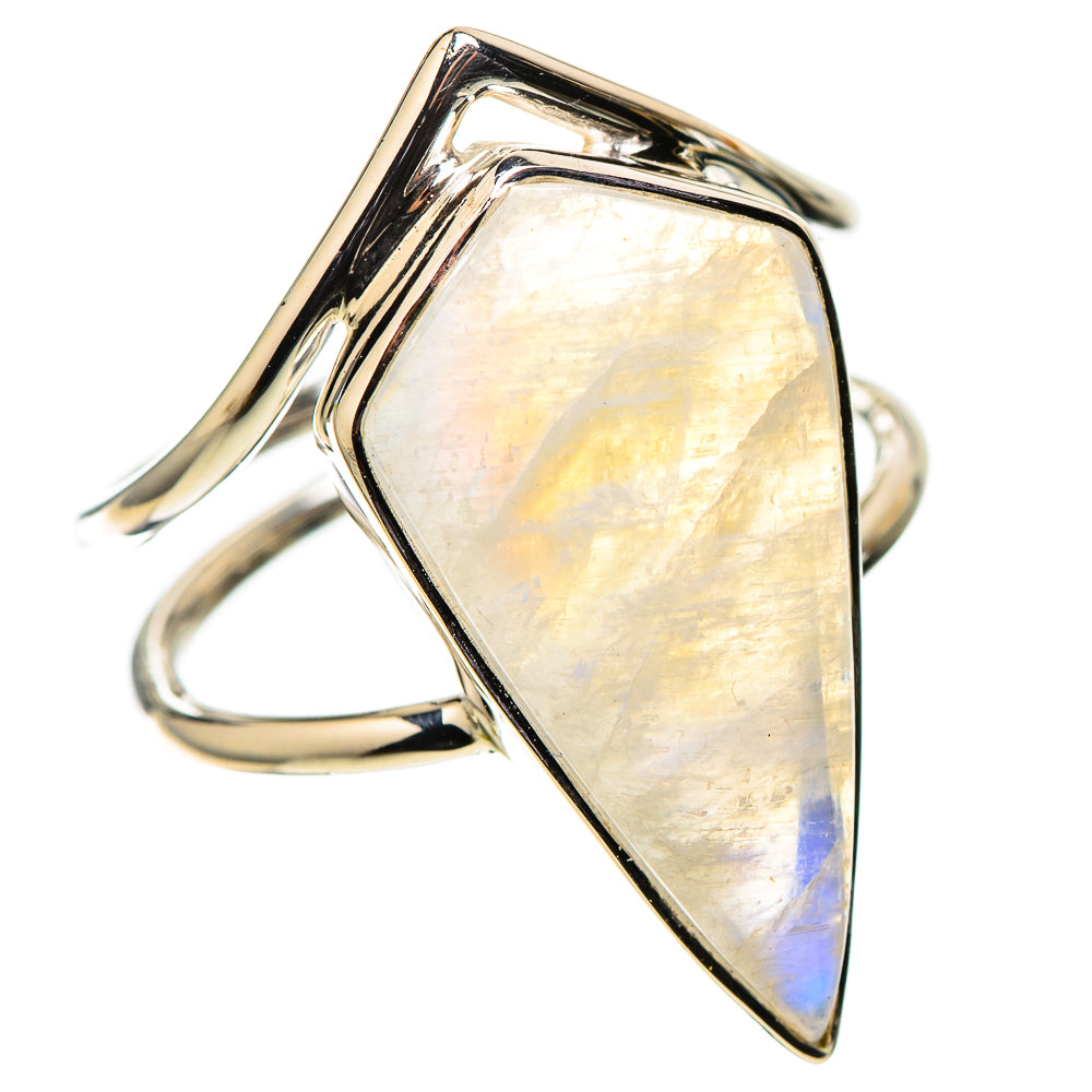 Premium Rainbow Moonstone Ring Size 7.25 (925 Sterling Silver) RING138082