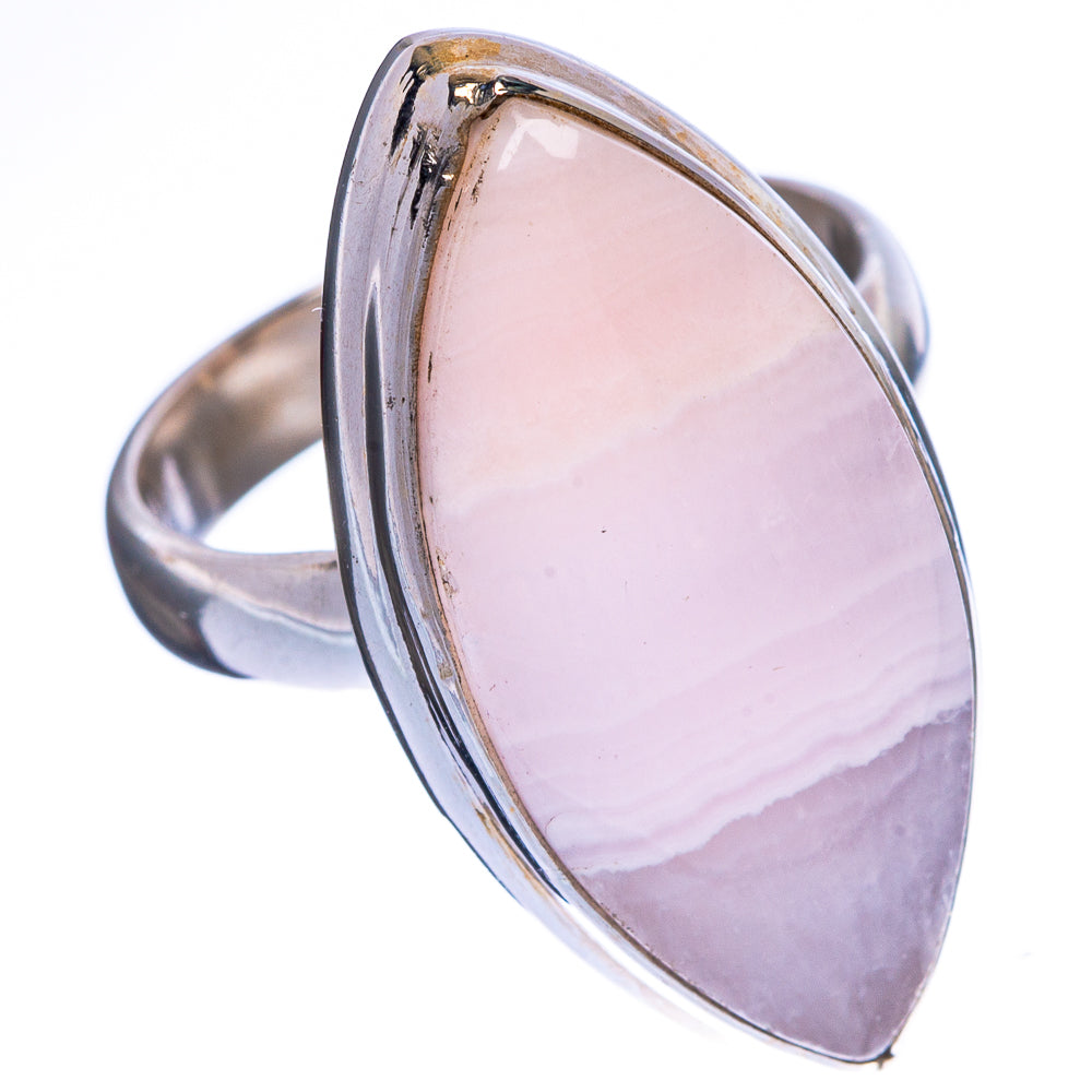 Pink Aragonite Ring Size 6 (925 Sterling Silver) R1351