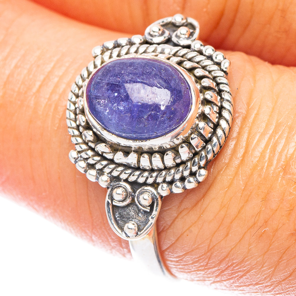 Tanzanite Ring Size 7.75 (925 Sterling Silver) R7015