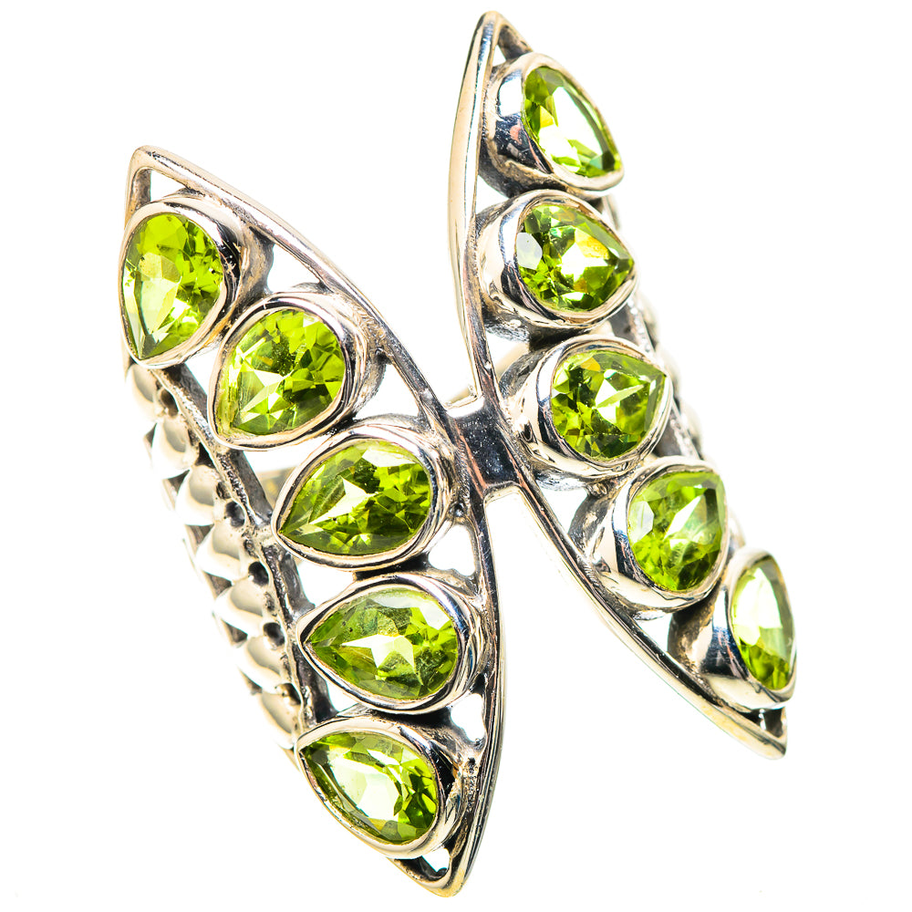 Large Peridot Ring Size 7 (925 Sterling Silver) RING138912