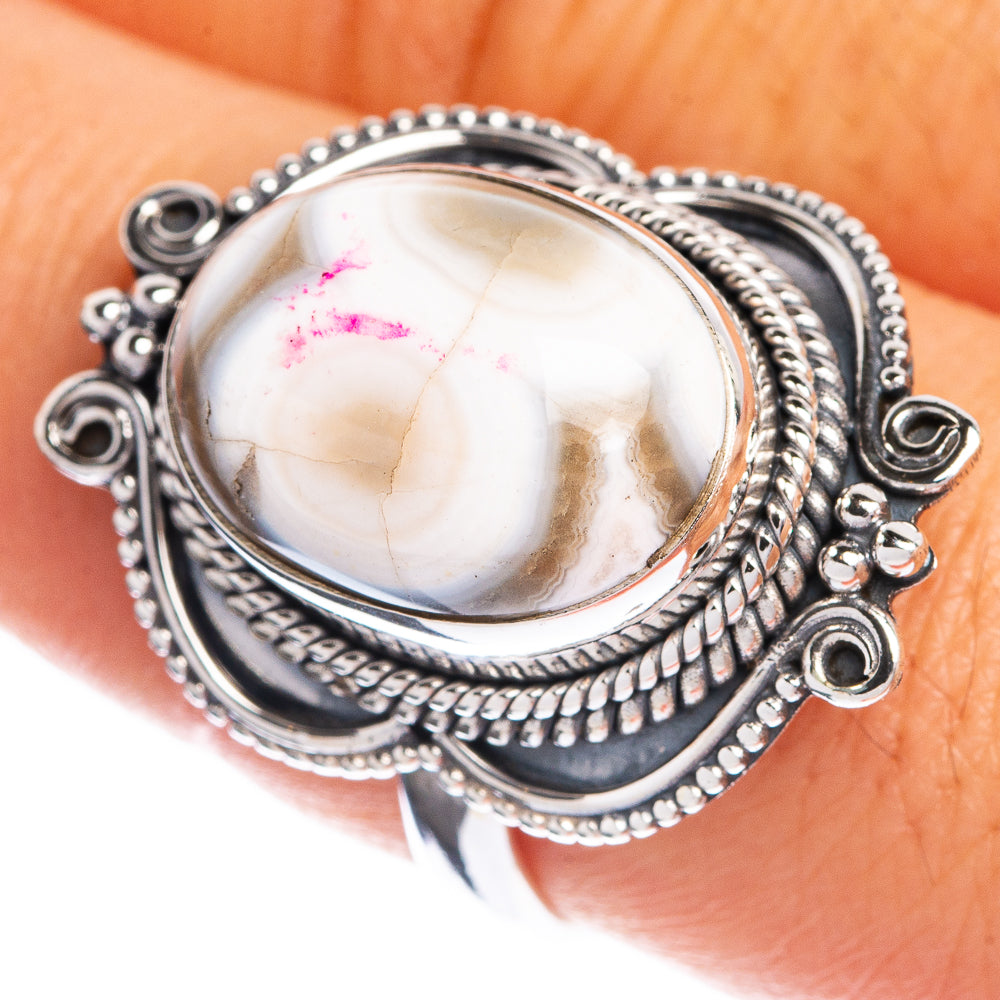 Ocean Jasper Ring Size 9.75 (925 Sterling Silver) R144255