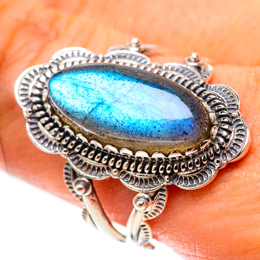 Labradorite Ring Size 9.75 (925 Sterling Silver) RING138318