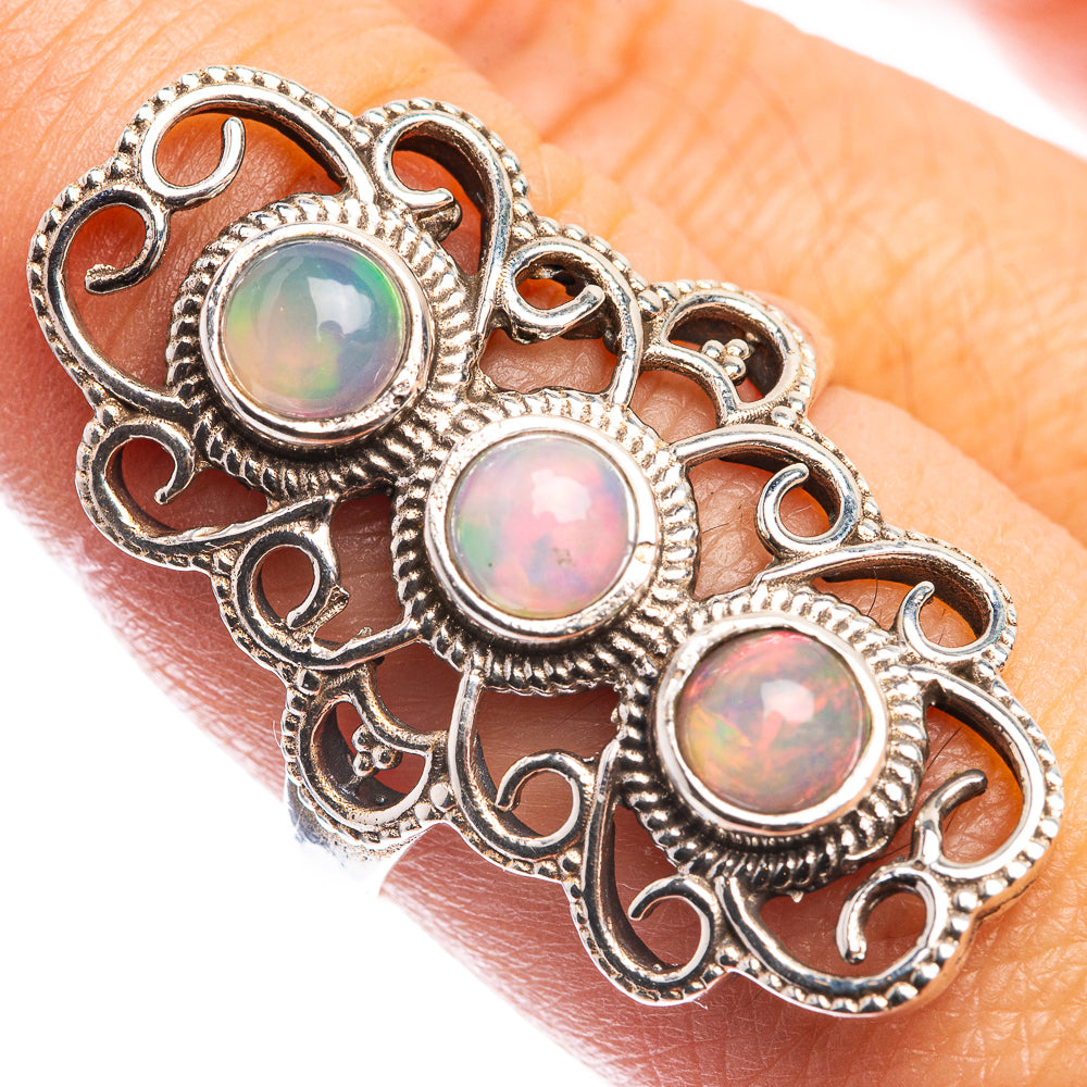 Ethiopian Opal Ring Size 8 (925 Sterling Silver) RING143280