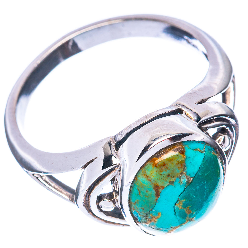 Chrysocolla Ring Size 9.5 (925 Sterling Silver) R2760
