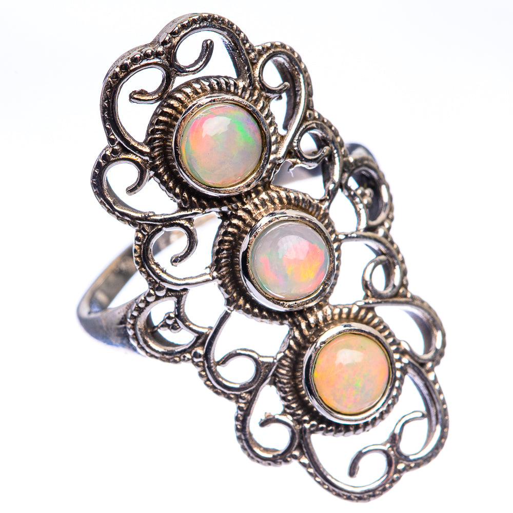 Ethiopian Opal Ring Size 7.75 (925 Sterling Silver) RING143446