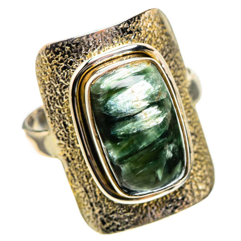 Seraphinite Ring Size 11 (925 Sterling Silver) RING137867