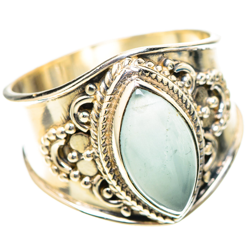 Aquamarine 925 Sterling Silver Ring Size 9 (925 Sterling Silver) RING139551