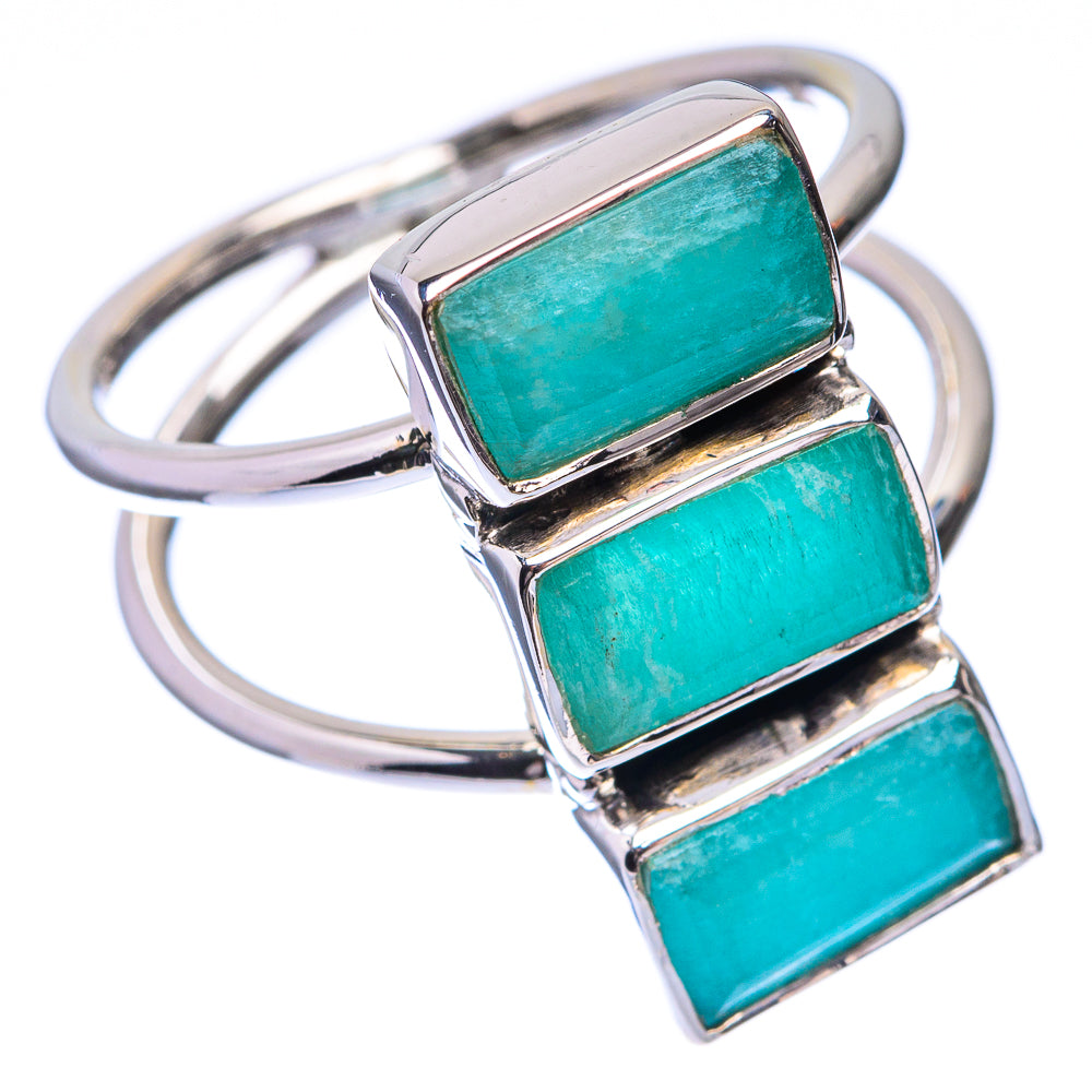 Premium Amazonite Ring Size 7.75 (925 Sterling Silver) R141817