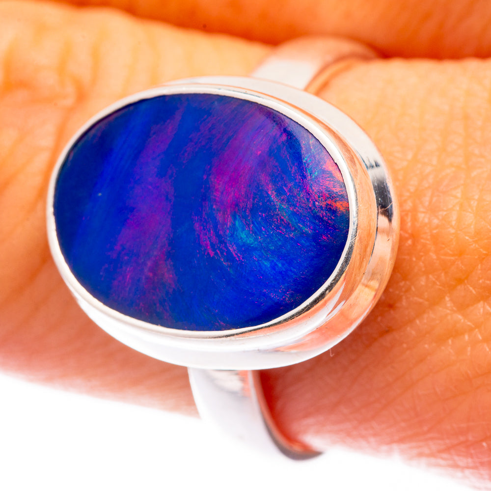 Aura Opal Ring Size 9 (925 Sterling Silver) R140955