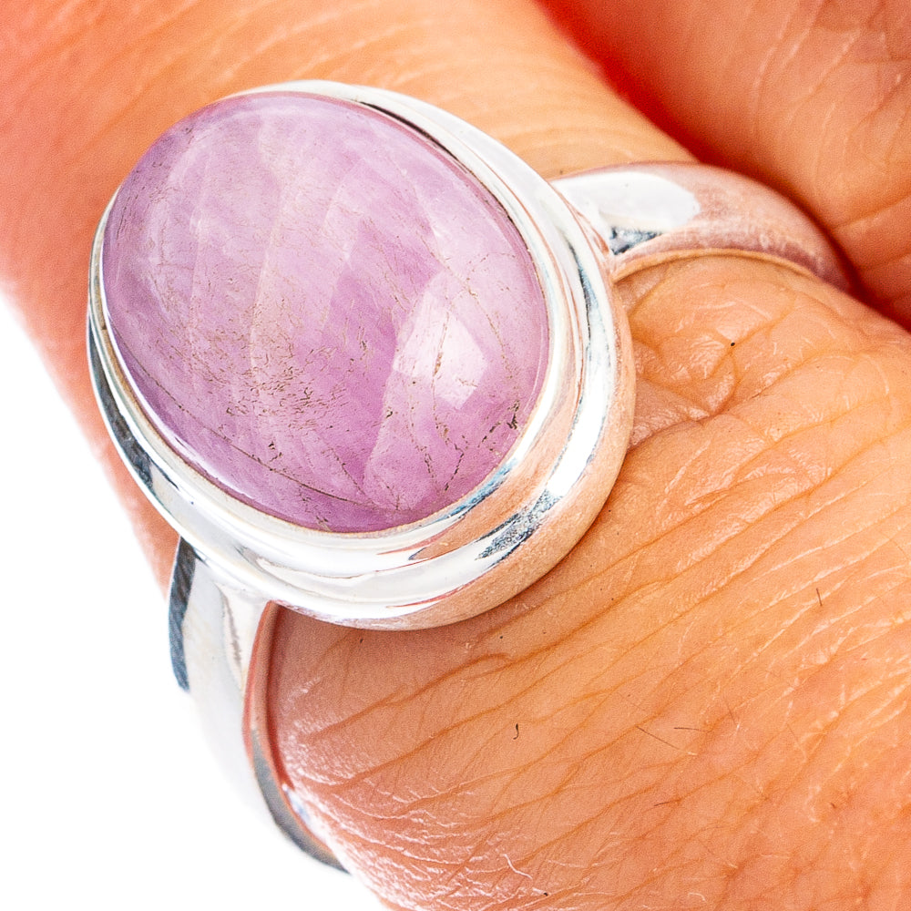 Rare Kunzite Ring Size 7.5 (925 Sterling Silver) R8526