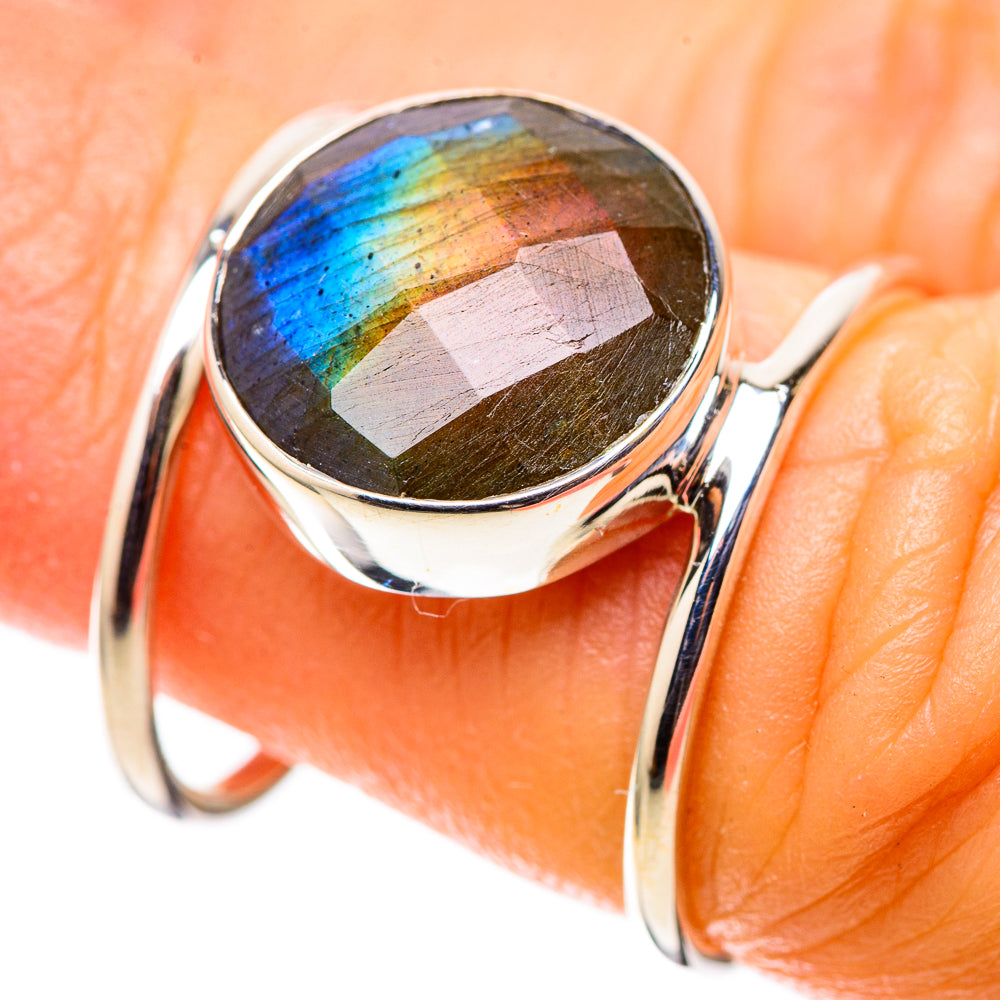 Premium Labradorite Ring Size 5.75 (925 Sterling Silver) RING138083