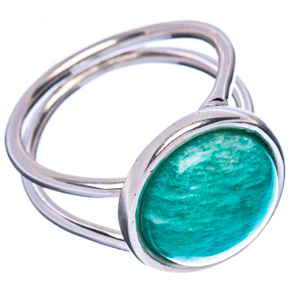 Premium Amazonite 925 Sterling Silver Ring Size 6 Ana Co R3571