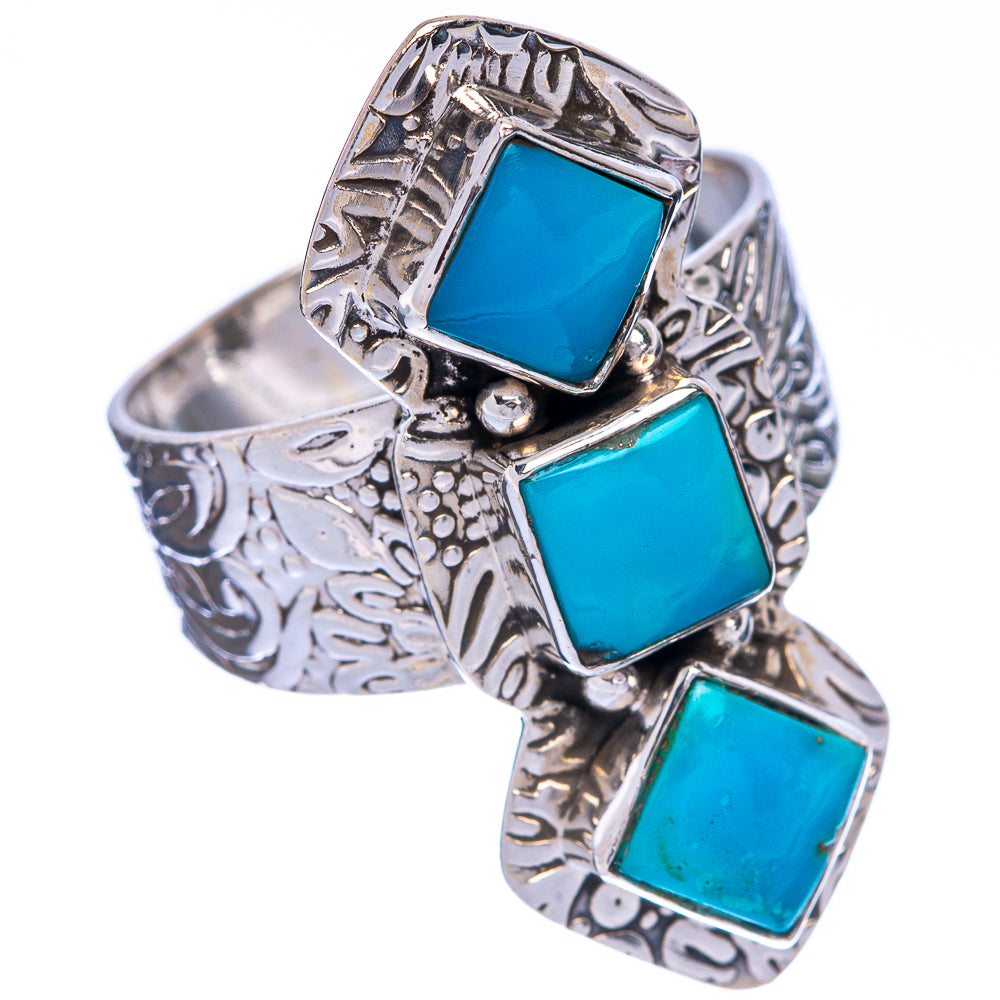 Sleeping Beauty Turquoise Ring Size 8.75 (925 Sterling Silver) R144560