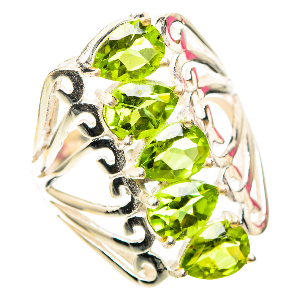 Peridot Ring Size 7.5 (925 Sterling Silver) RING138379