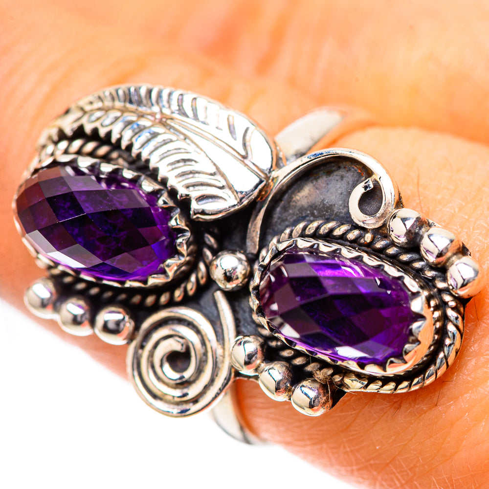 Amethyst Ring Size 7.5 (925 Sterling Silver) RING139732