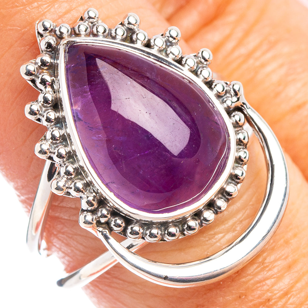 Premium Amethyst Ring Size 8.5 (.925 Sterling Silver)