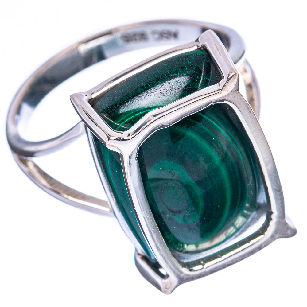 Asc Premium Malachite Ring Size 9 (925 Sterling Silver) R3444