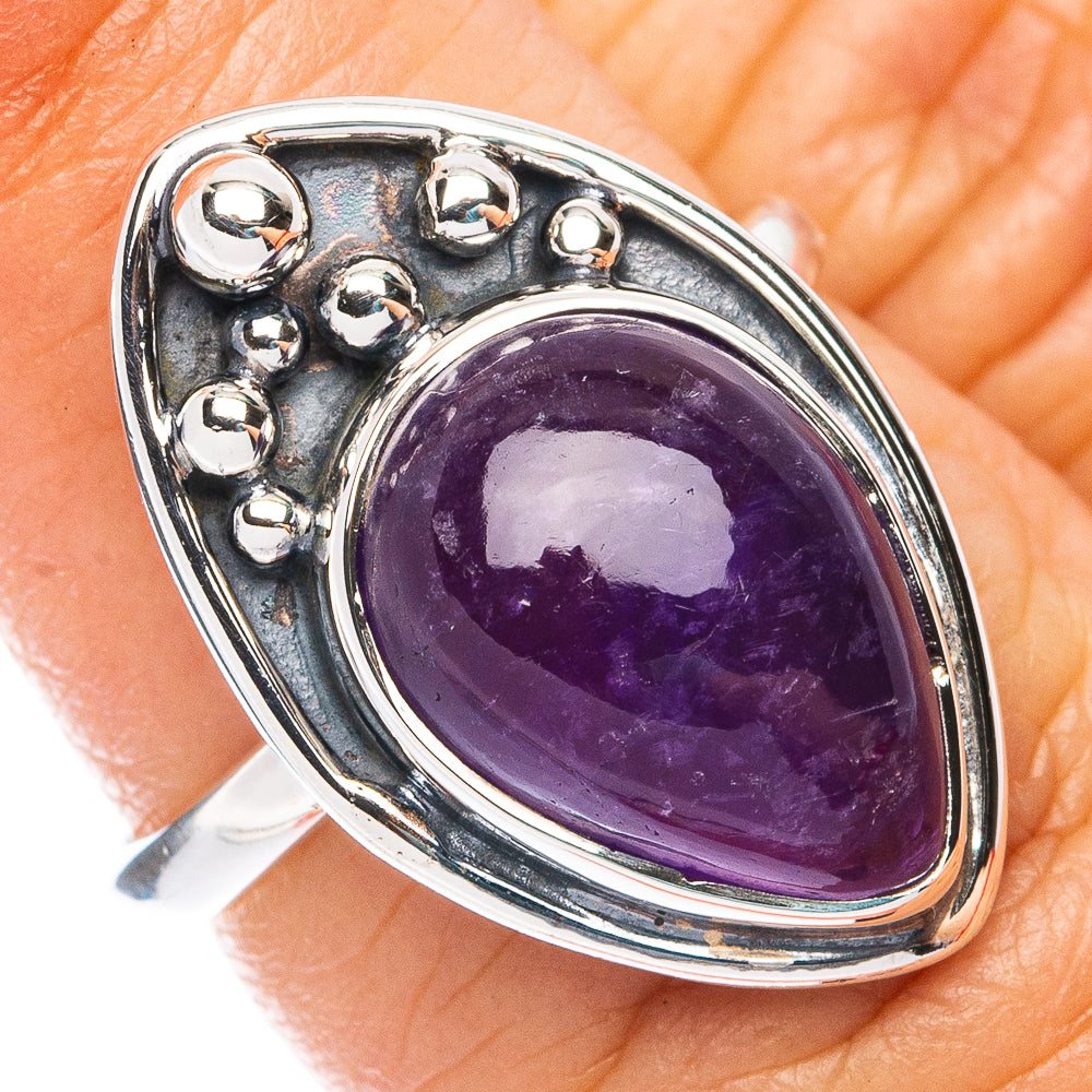 Premium Amethyst Ring Size 5.75 (925 Sterling Silver) R7619