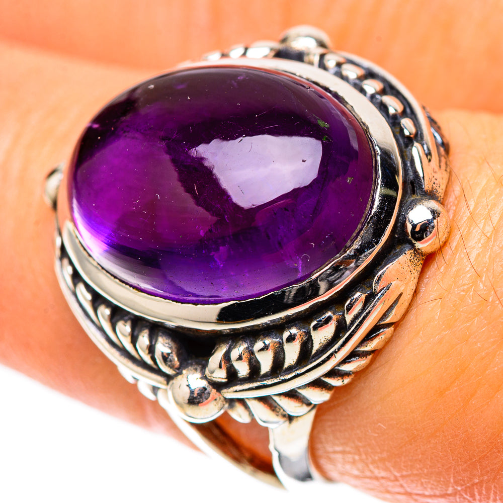 Amethyst Ring Size 7.25 (925 Sterling Silver) RING138731