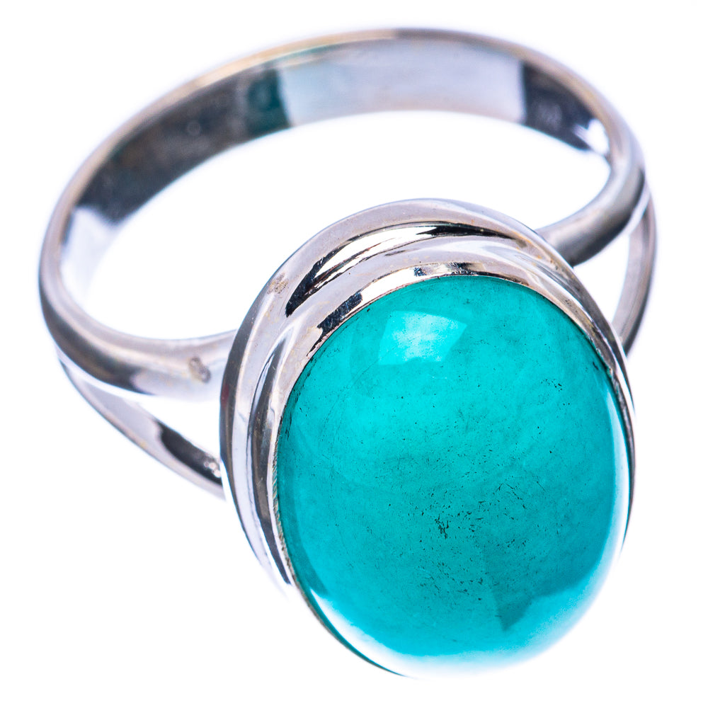 Amazonite Ring Size 8.25 (925 Sterling Silver) R2064